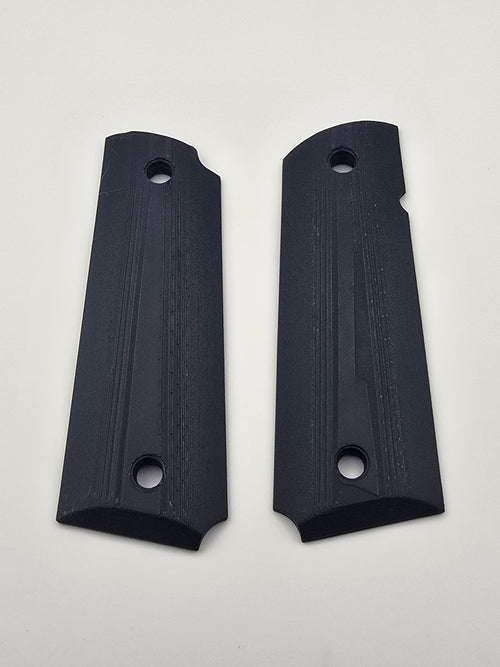 3D Printed PLA Carbon Fiber 1911 Grips - Full Set