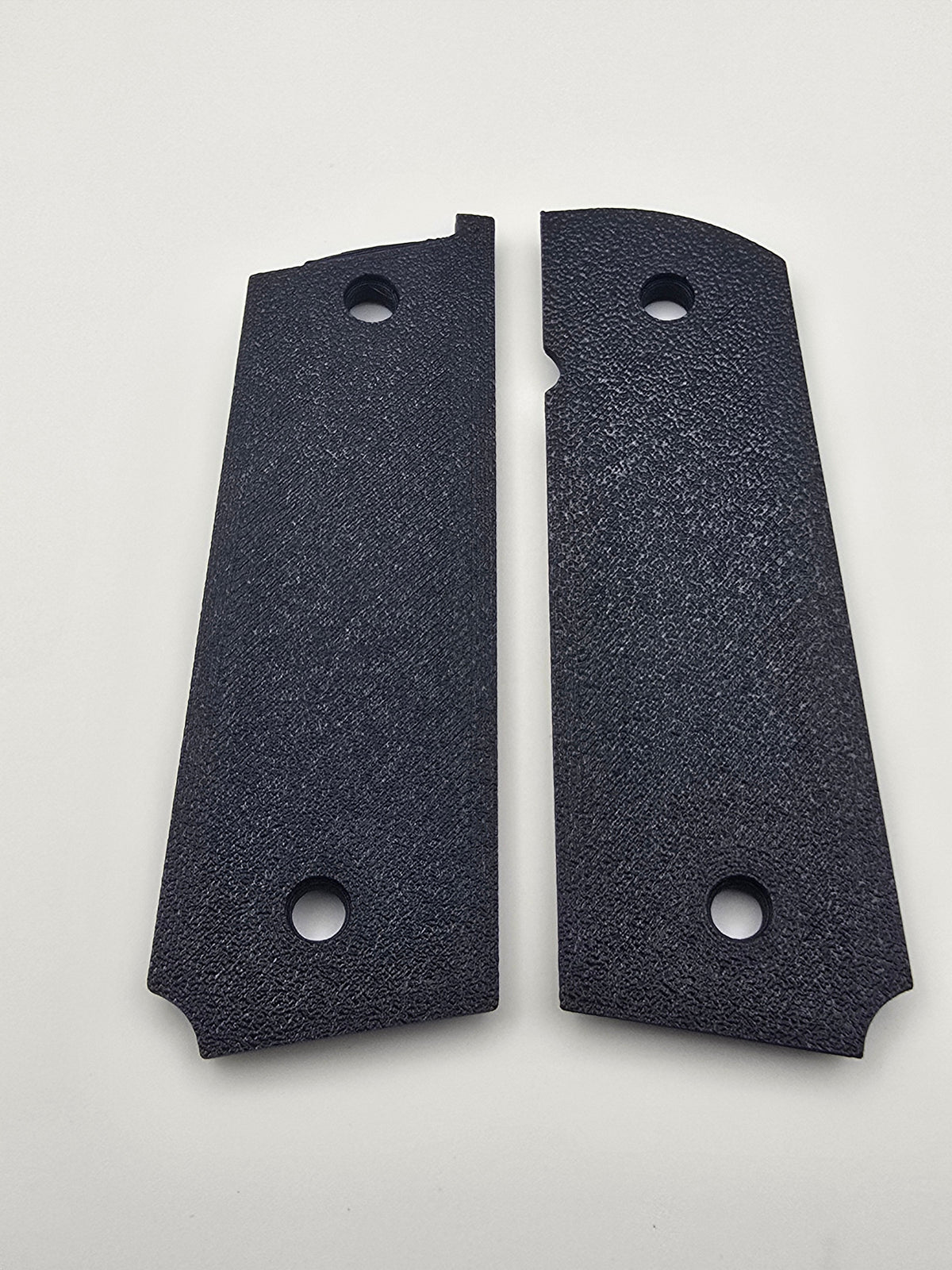 3D Printed PLA Carbon Fiber 1911 Grips - Black