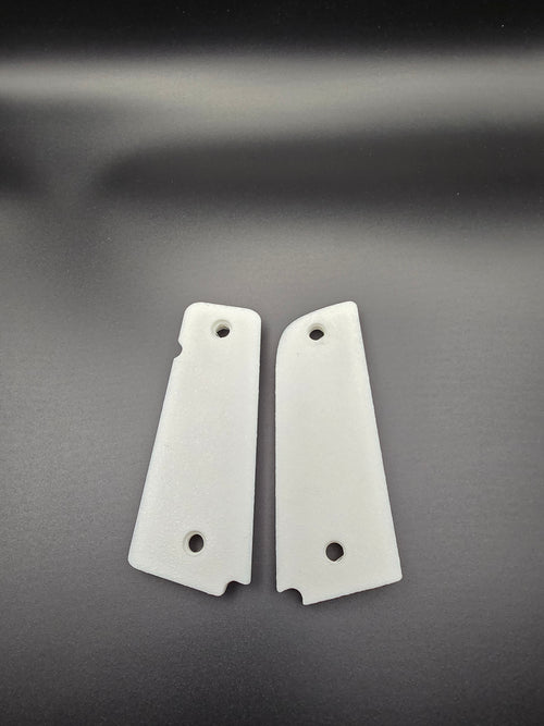 3D Printed 1911 Pistol Grips – PLA+ Textured with Thumb Groove