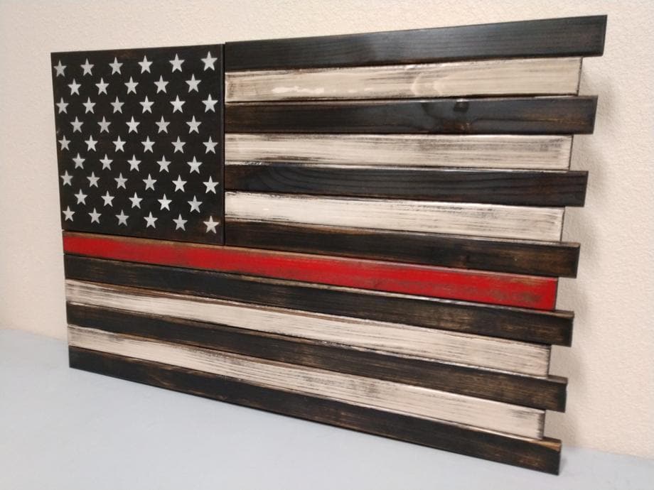 Mini American Flag Gun Concealment Case